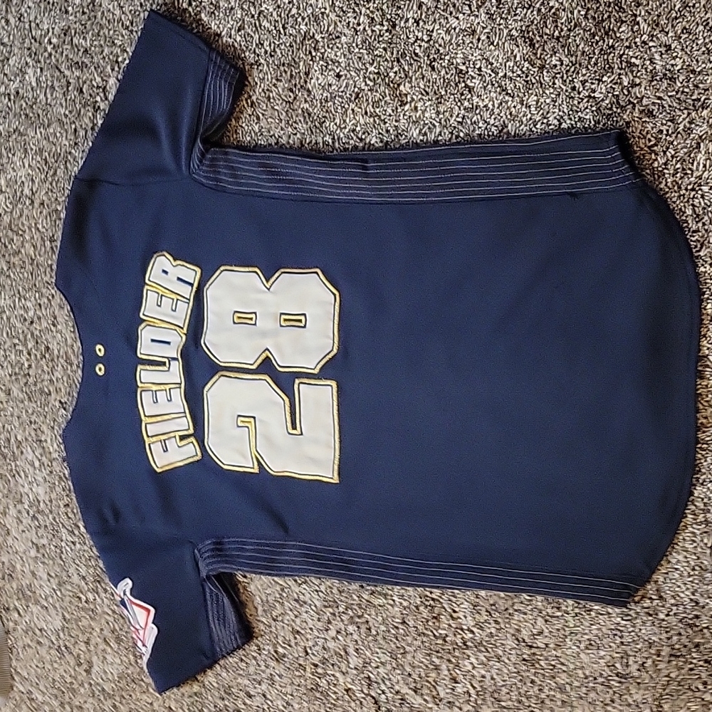 Prince Fielder Youth Brewers Jersey All Star Patch